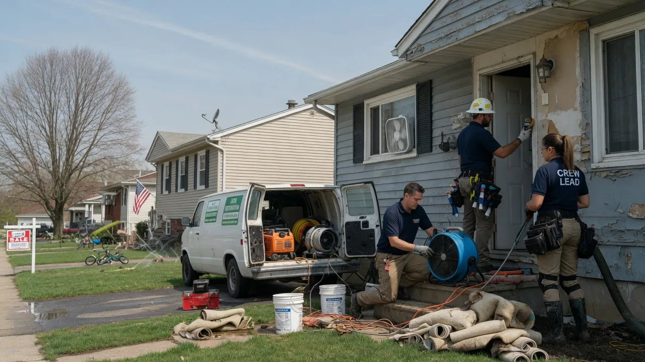 Flood Cleanup in Sherrill, AR near me