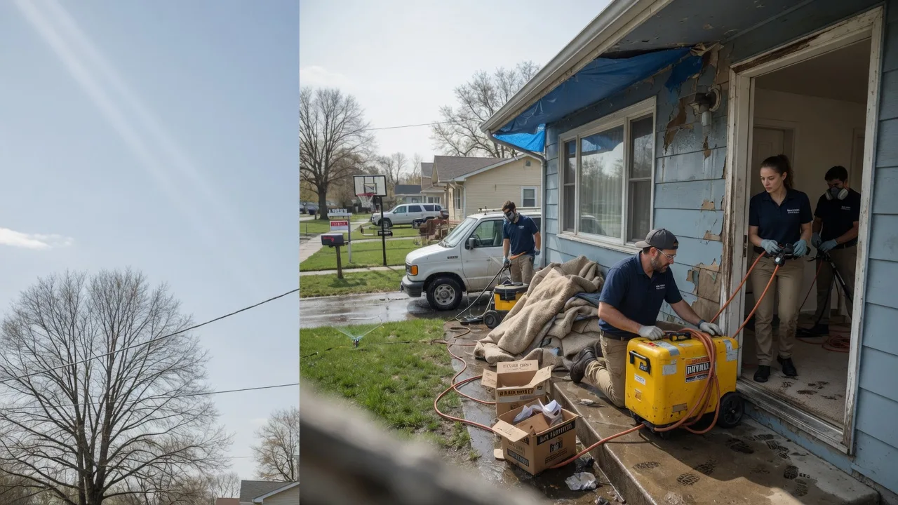 Basement Flood Cleanup in Sherrill, AR near me
